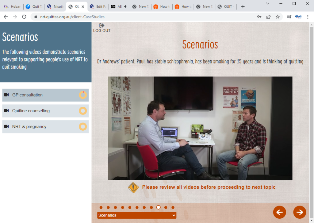 Nicotine Replacement Therapy (NRT) Online Training Module 1